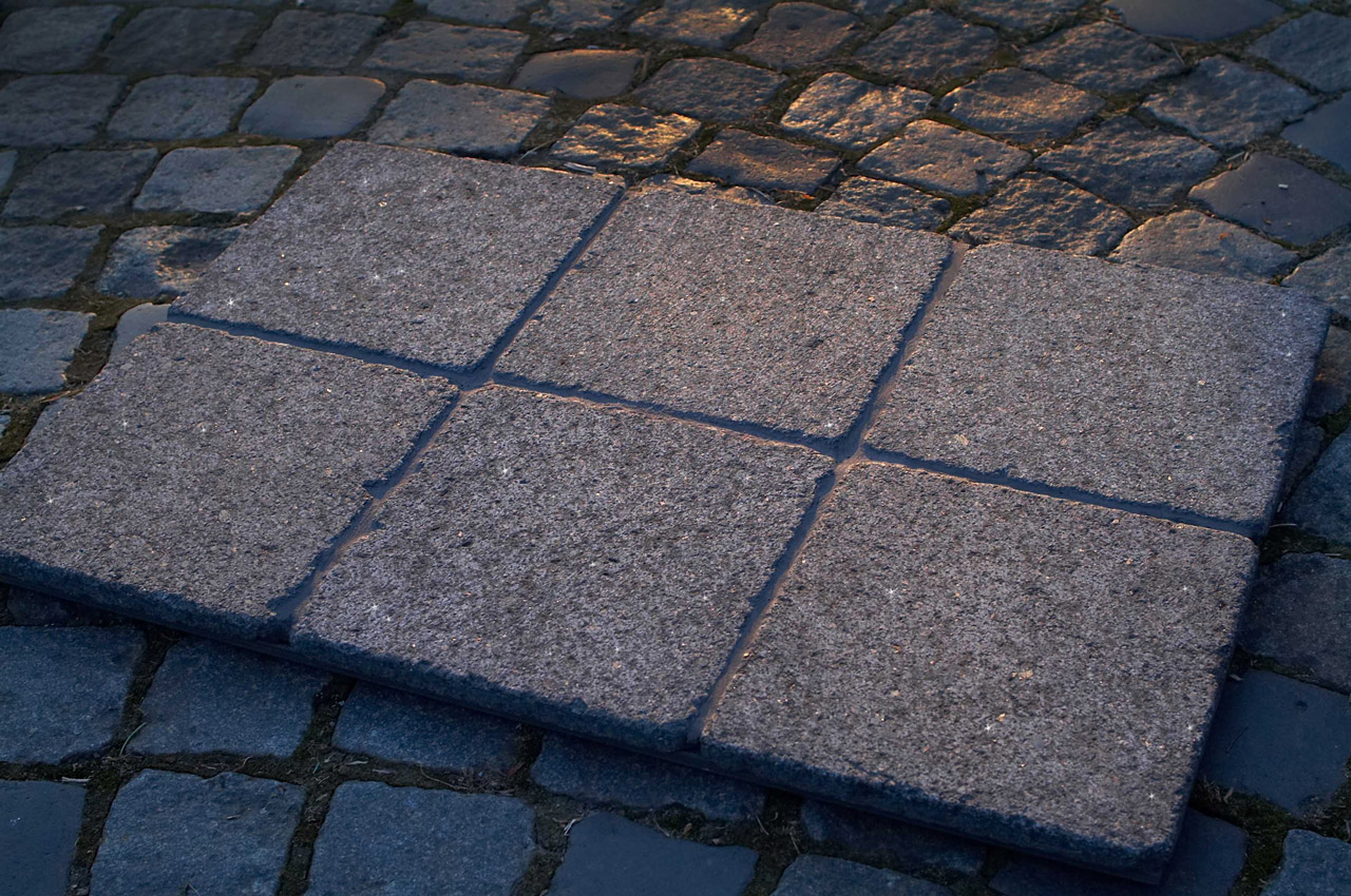Rutschfester luxus Granitboden