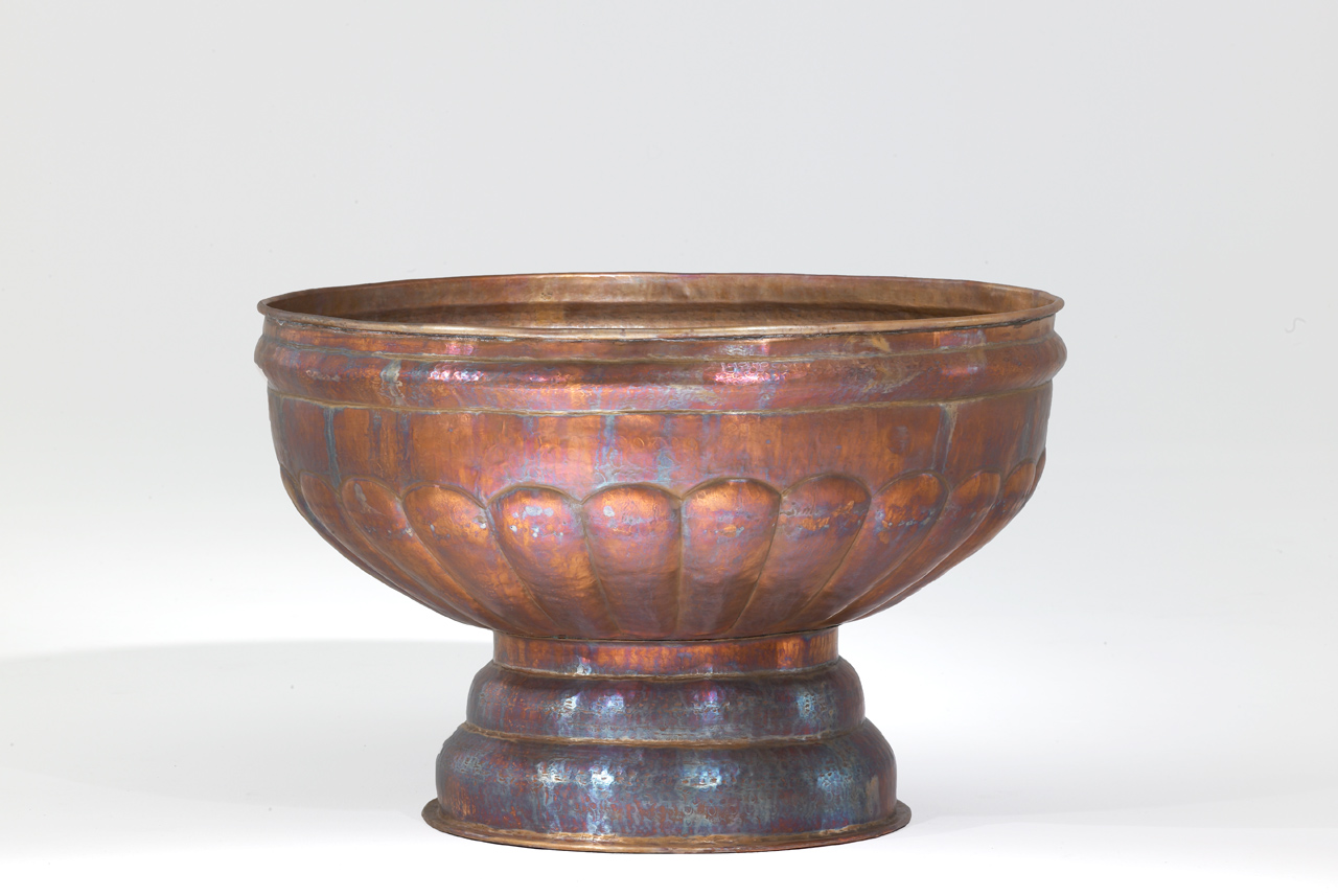 Amphora-style vase made from copper
