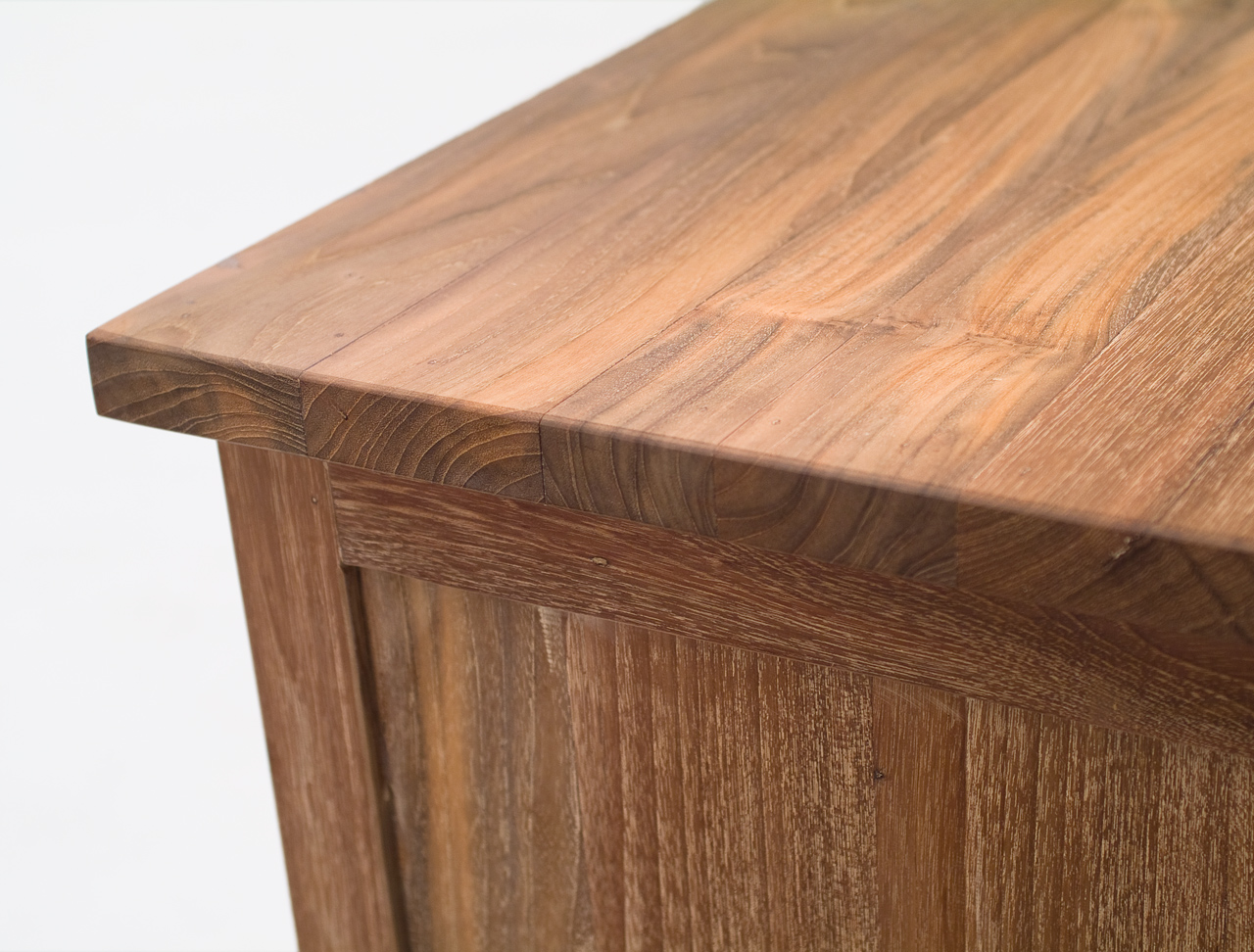 Design Sideboard made from historical Teakwood